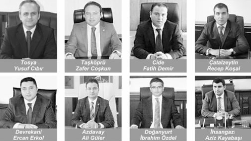 Yeni kaymakamlar görevde