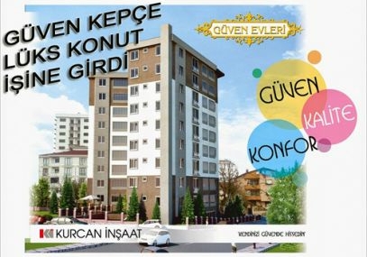 Güven Kepçe lüks konut işine girdi