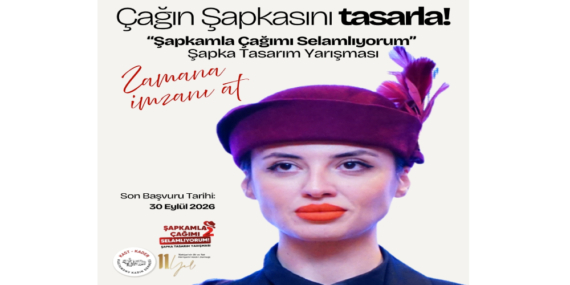 “ŞAPKAMLA ÇAĞIMI SELAMLIYORUM”