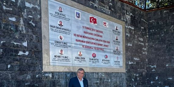 15 TEMMUZ ŞEHİTLER PANOSU YENİLENDİ